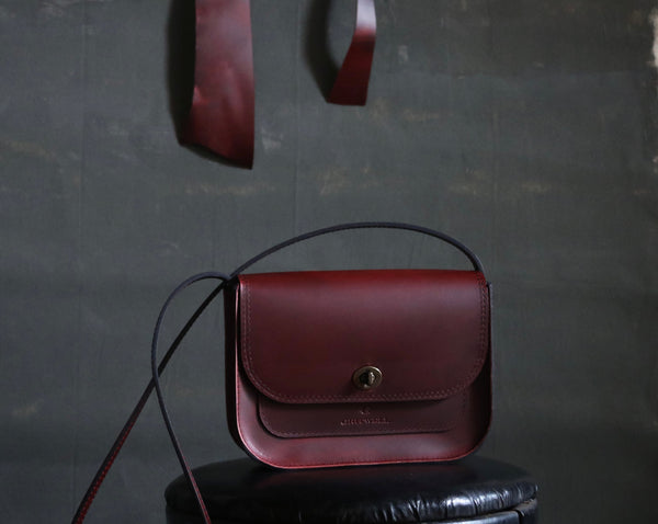 Emory Crossbody + Oxblood