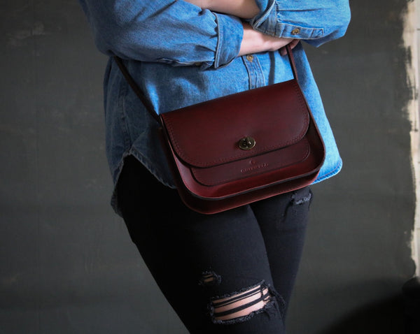 Emory Crossbody + Oxblood
