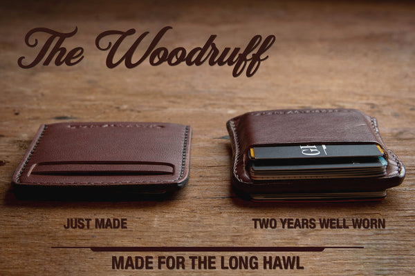 Woodruff Wallet + Hickory